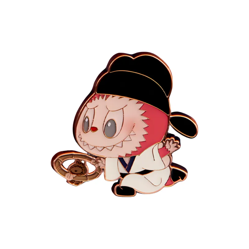POP MART Labubu The Monsters Let's Have Fun Together Series Whisking Tea Badge-4