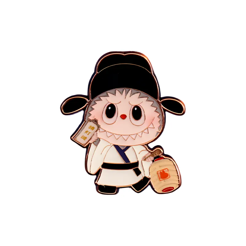 POP MART Labubu The Monsters Let's Have Fun Together Series Whisking Tea Badge-1