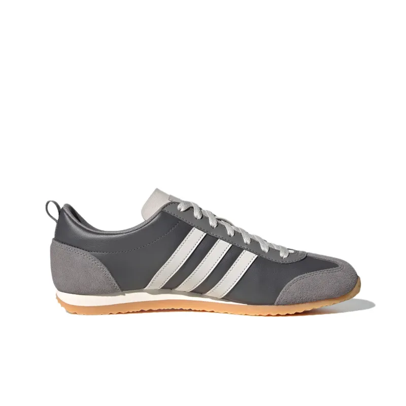 Adidas VS JOG 2.0 Anti Slip Wear Resistant Low Top Casual Shoes Unisex Gray-1