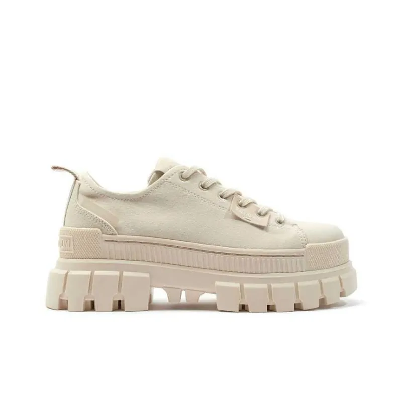 Palladium REVOLT LO TX Low-Top Casual Shoes Women's Ecru-1