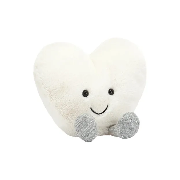 JELLYCAT Amuseables Cream Heart Plush Toy-1