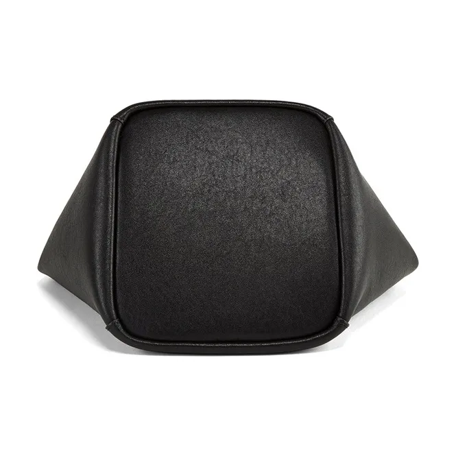 Teenmix Cow Leather With Microfiber And Synthetic Leather Shoulder Bag Women's Coffee/Black-9