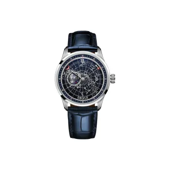 OBLVLO Automatic Mechanical Movement Watch Men's Watches Black Dial