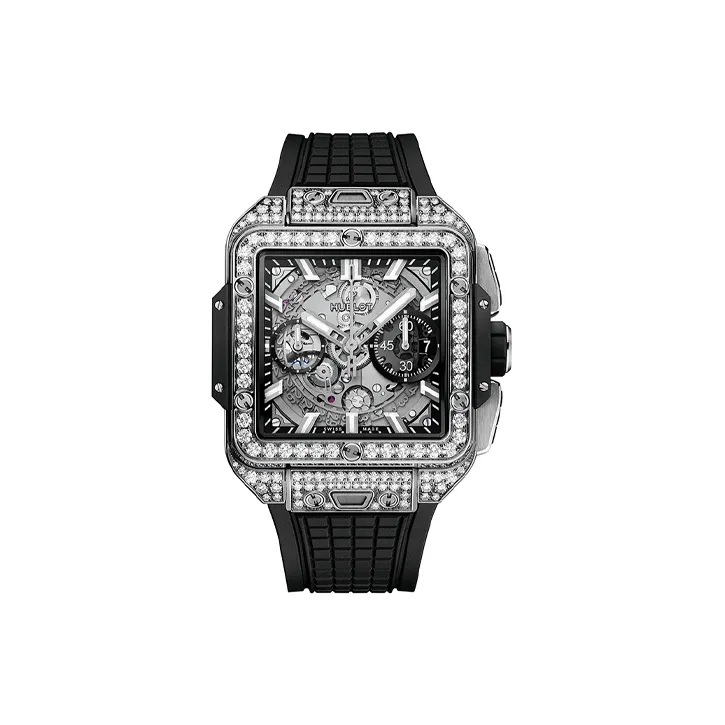 HUBLOT Men SQUARE BANG UNICO Watch-0
