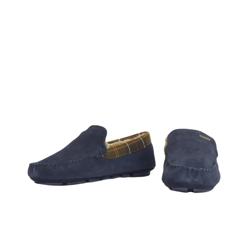 BARBOUR Monty Loafers Men's Blue-5