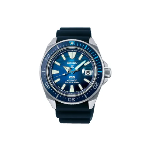 SEIKO Ocean Series Automatic Mechanical Movement Stainless Steel Strap Watch 42.65mm Men's Watches Blue Dial SBDY123