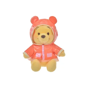 Disney Winnie The Pooh Raincoat Collection Dolls Plush Doll 25cm High