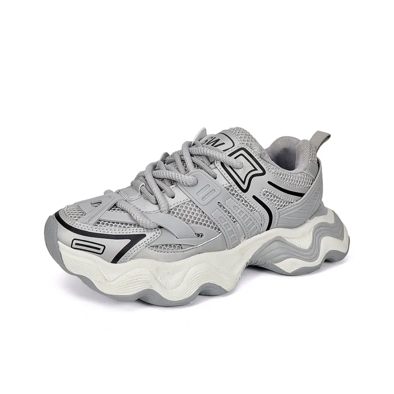 Grumpy Ram Anti-Slip Wear-Resistant Low-Top Chunky Sneakers Men-4