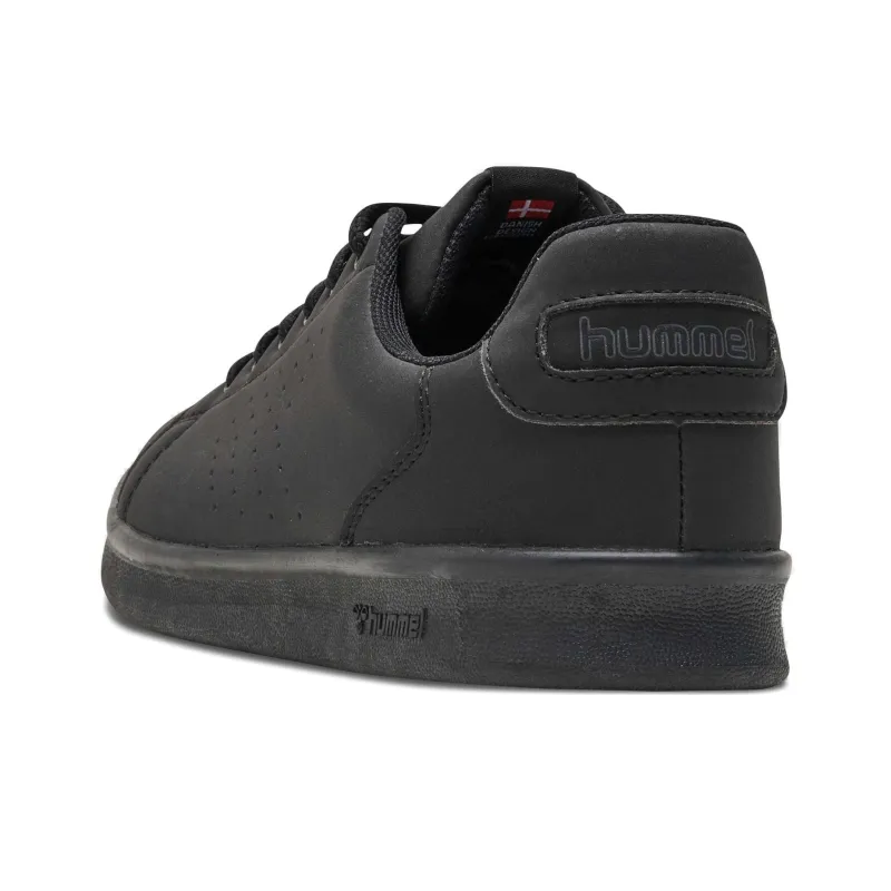 Hummel BUSAN SYNTH. NUBUCK Low-Top Skateboard Shoes Unisex Black-3