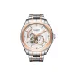 HBR88059.5G-White Case Rose Gold Dial White Steel Band