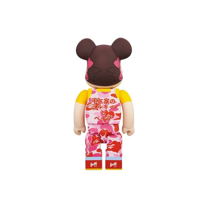 BE@RBRICK X Bape Peko chan Pink Camo-3