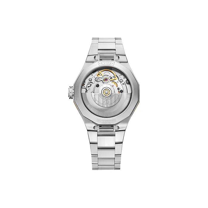 Baume & Mercier Rivera Series Automatic Mechanical Movement Women's Watch Watch Gold Dial-2