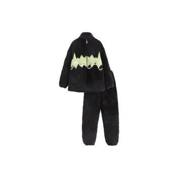 Inside The Orange Pajama Set Men Black