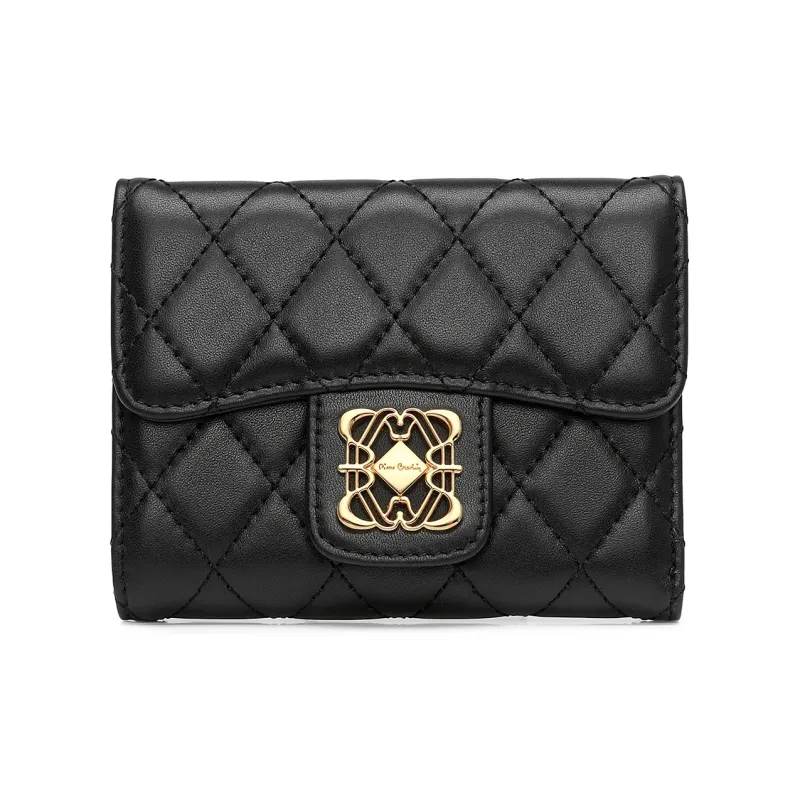PIERRE CARDIN Top Grain Cow Leather Wallet Women's Multicolor-0