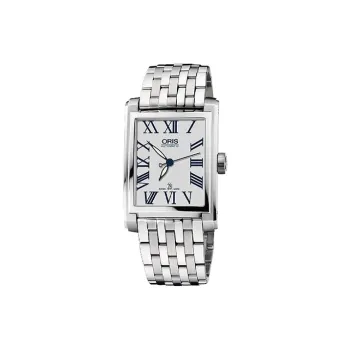 Oris Culture Collection Automatic Mechanical Movement Men's Watches Watch 30mm White Dial Steel Case Steel Strap