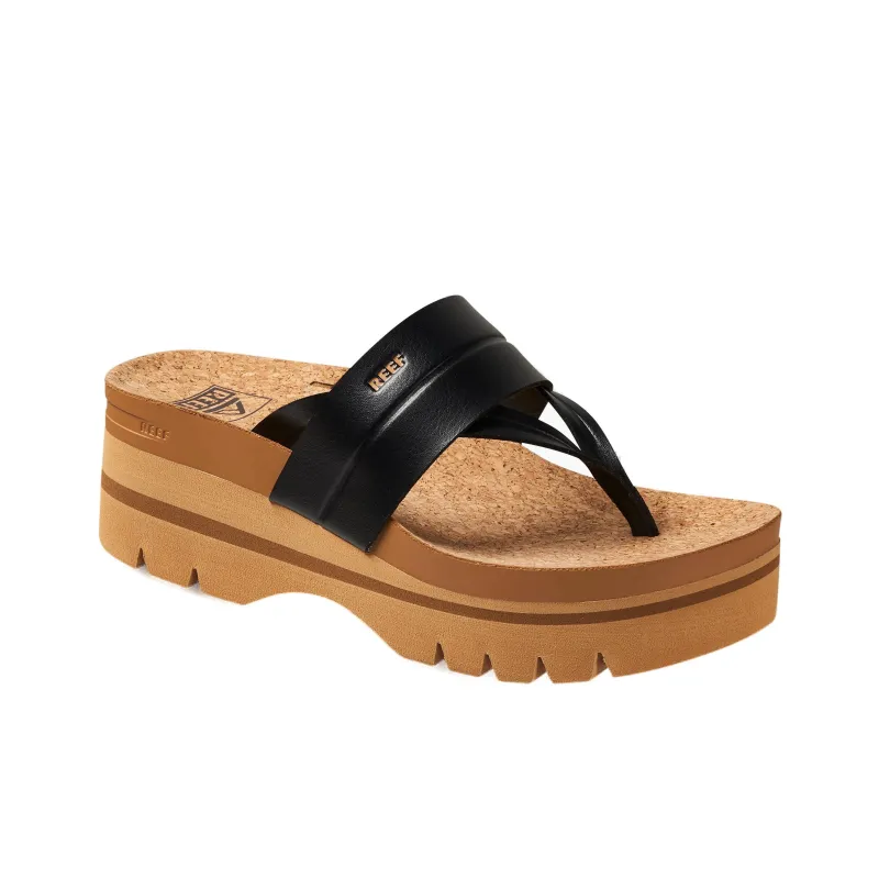 REEF Abrasion-Resistant Slip-Resistant Flip Flops Women's Black-2