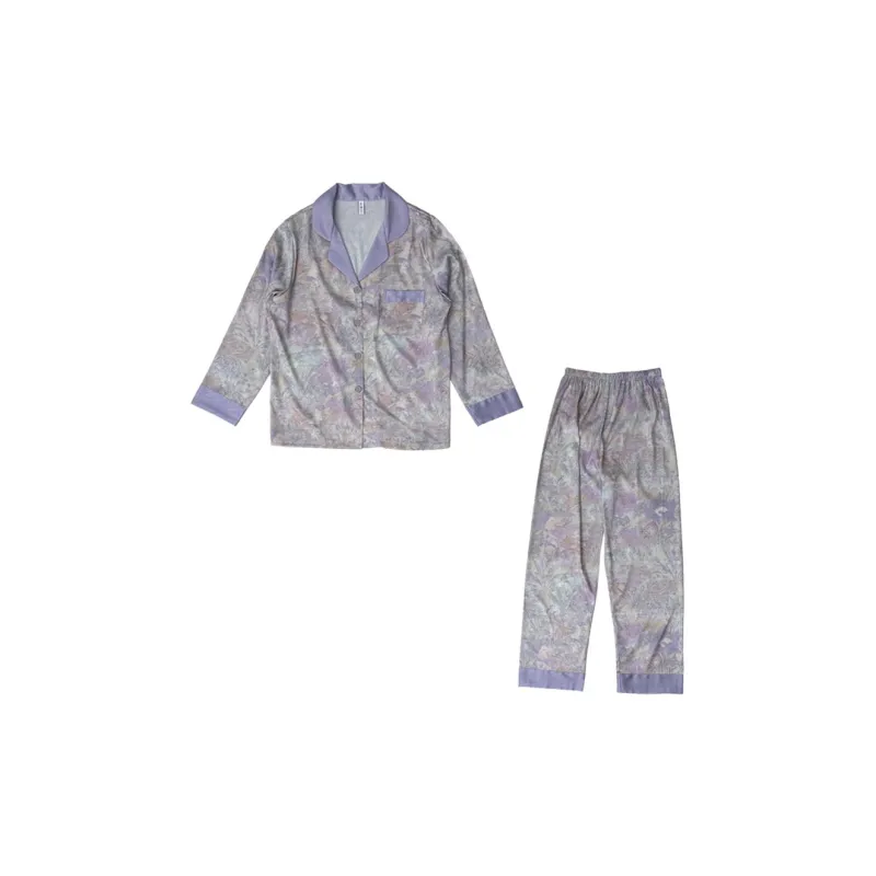 Slimma Pajama Set Women's Light Purple-0
