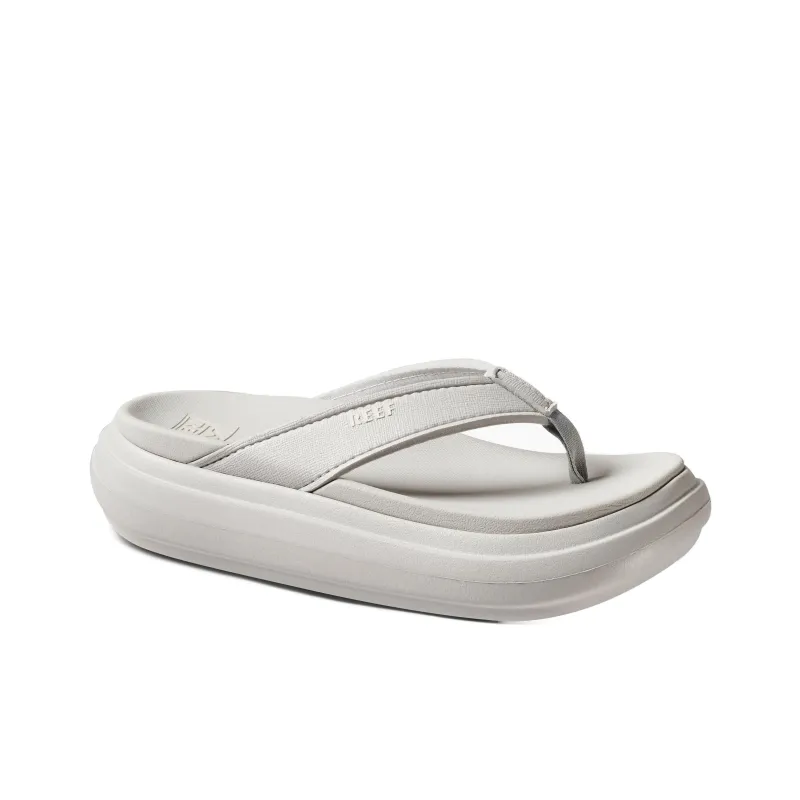 REEF Plastic Sole Slip-Resistant Quick Dry Flip Flops Women's Gray-2