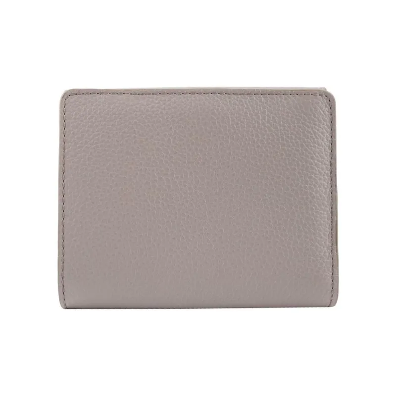 Chloe Marcie Cow Leather Wallet Regular Women's Cashmere Gray-2