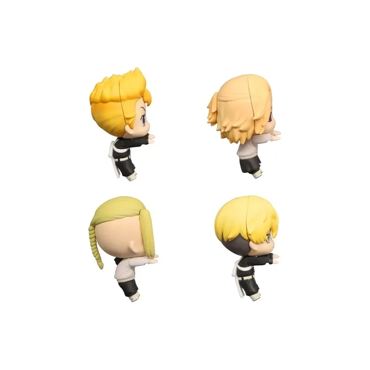 FURYU Tokyo Revengers Kana Ogawa & Manjiro Sano & Ryujinji Kenji & Matsuno Chion Chibi Figures-1