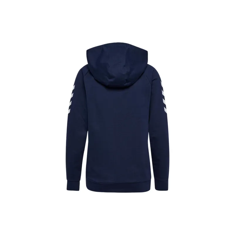 Hummel HMLGO COTTON HOODIE WOMAN Sweatshirt Women's Navy Blue-1