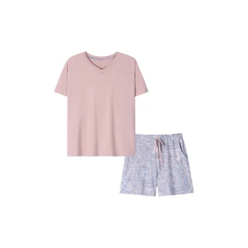 MIIOW Pajama Set Women's Light Pink