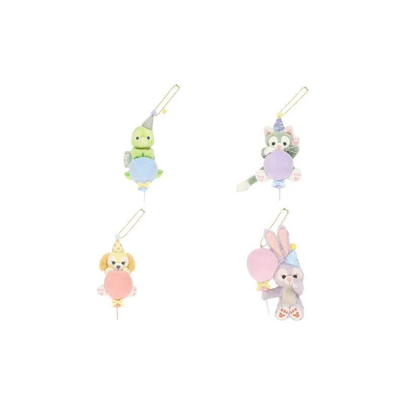 Disney 40th Anniversary Balloon Dolls Plush Pendant Small Size Tall-3