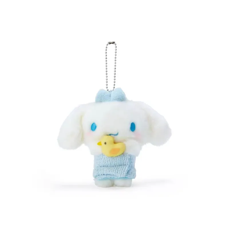 Sanrio Cinnamoroll Hot Spring Robe Collection Dolls Plush Pendant 12cm High-0