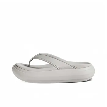 REEF Plastic Sole Slip-Resistant Quick Dry Flip Flops Women's Gray