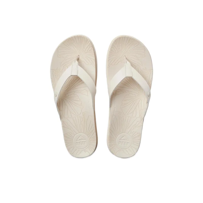 REEF Abrasion-Resistant Flip Flops Women's Whisper White-3