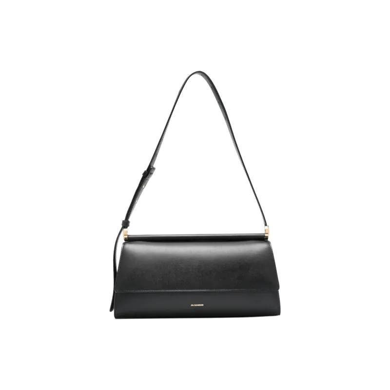 JIL SANDER Ghost Foldover Top Shoulder Bag-0