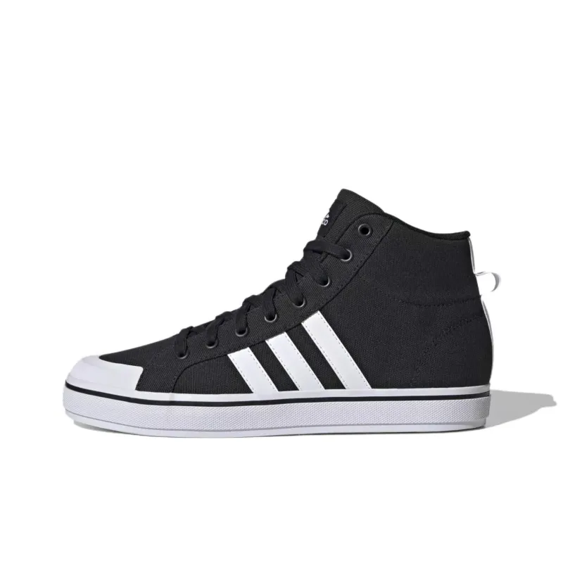 Adidas BRAVADA 2.0 Anti-Slip Wear-Resistant Mid-Top Skateboard Shoes Men Black-0