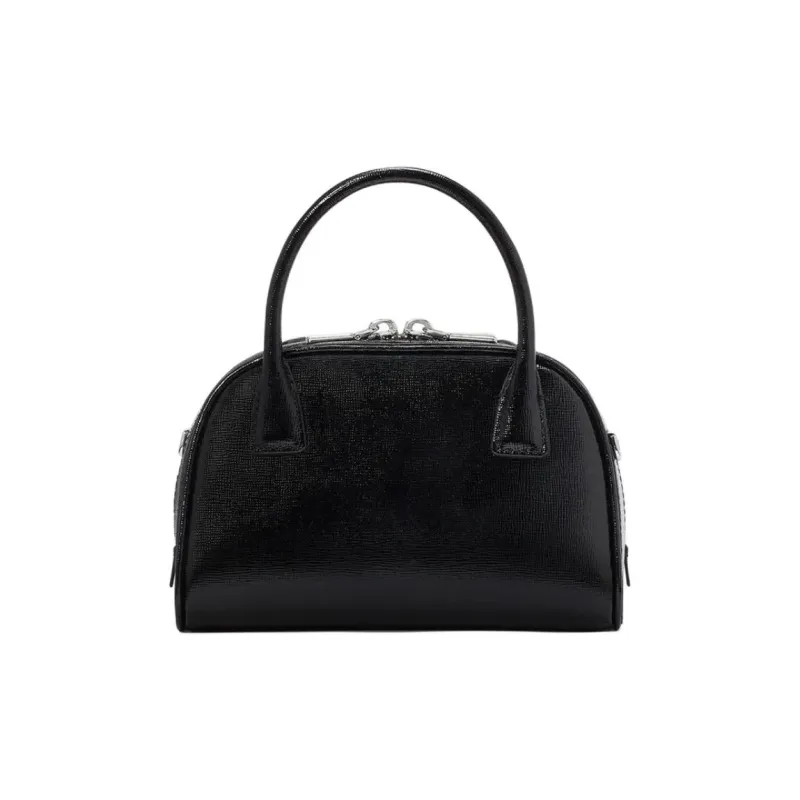 Kate Spade Cross Grain Cow Leather Handbag Crossbody Bag Mini Women's Black-4