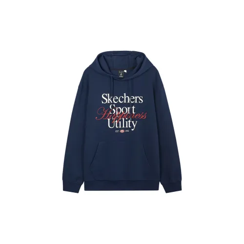 Skechers Sports Alliance Series Sweatshirts Unisex Navy Blue/002Z