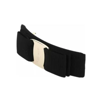 FERRAGAMO Metal Hair Clips Women's Black
