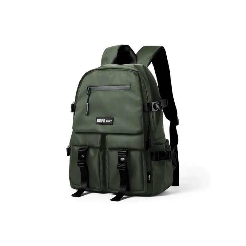 SEPTWOLVES Fabric Fashion Minimalist Style Lightweight Large Capacity Travel Backpack QPL Unisex Jasper-0