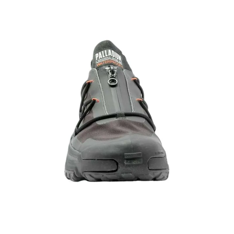Palladium Abrasion Resistant Low Top Casual Shoes Unisex Black-4