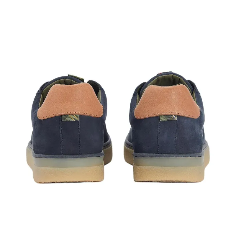 BARBOUR Reflect Low-Top Skateboard Shoes Men's Navy-4
