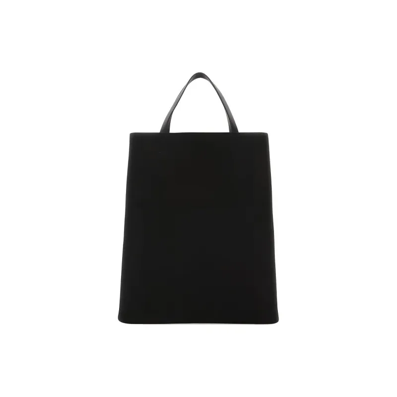 Valentino Canvas With Leather Shoulder Bag, Crossbody Bag, Handbag Men's Black & Blue-2