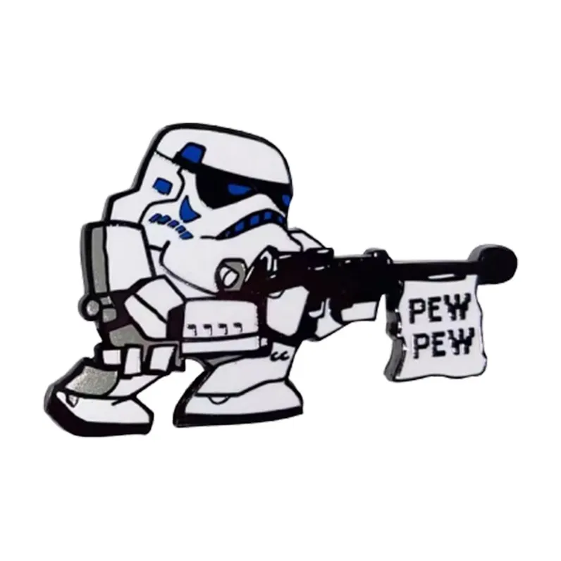 Disney x STAR WARS Stormtrooper Badge IP Merch-0