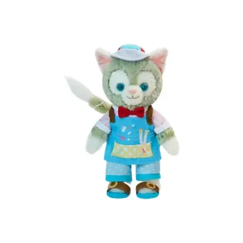 Disney Gelatoni 2023 Duffy And Friends Summer Collection Bubble Lounge Dolls Plush Doll 20cm High Shanghai Disney