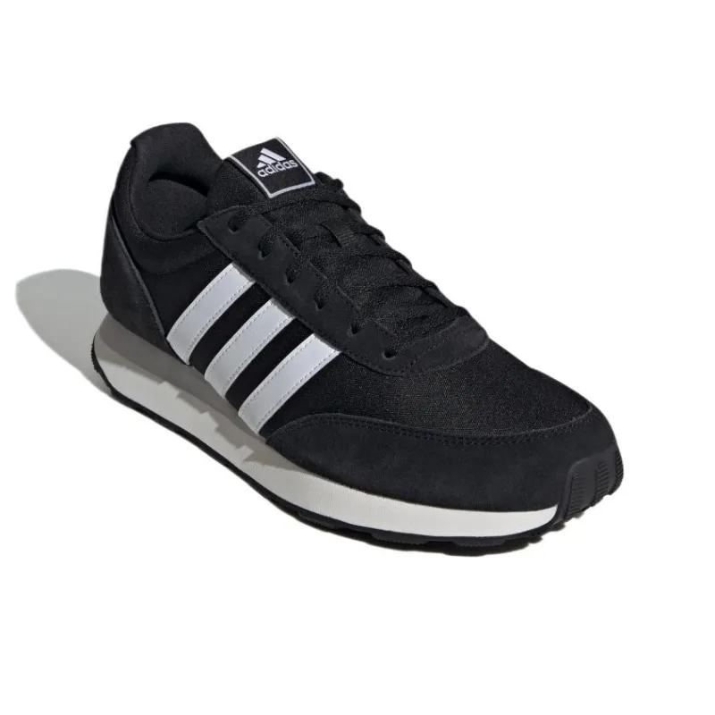Adidas Run 60s Wear Resistant Low Top Running Shoes Men Black-2