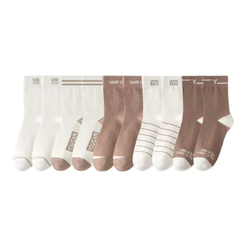 Lan Miao Mid-Calf Socks Men 10 Pack