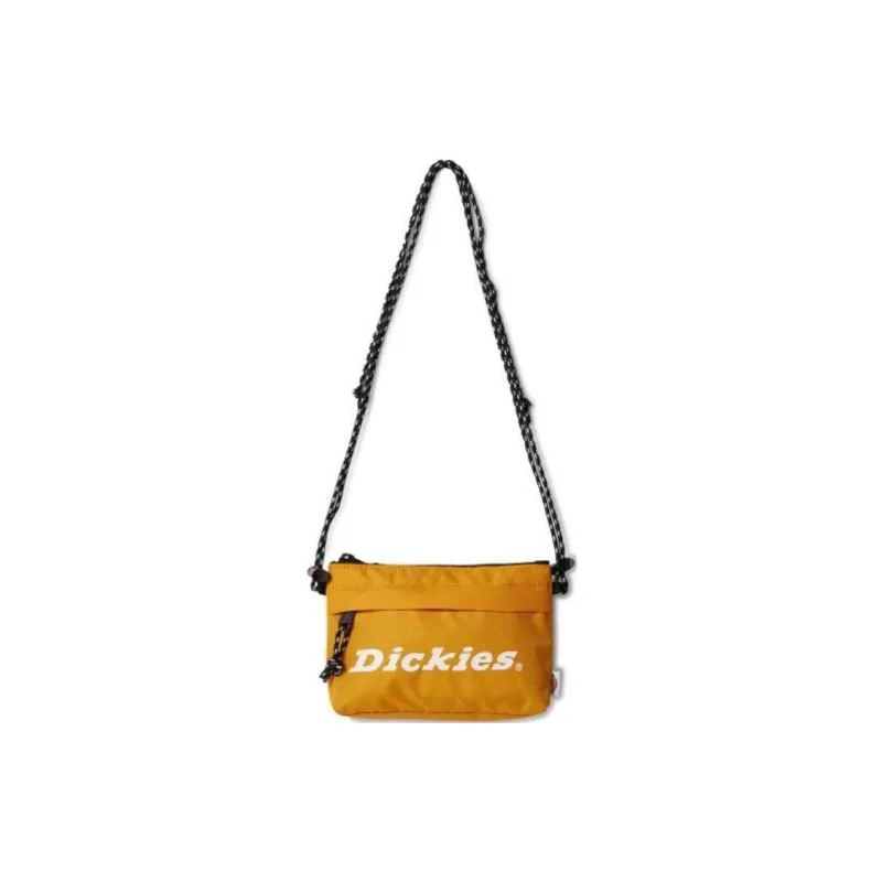 Dickies Polyester Shoulder Bag Crossbody Bag Small Size Unisex Yellow-1