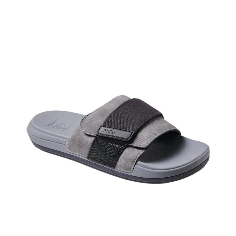 REEF Slip-Resistant The Sojourn Slide Slippers Men Gray-2