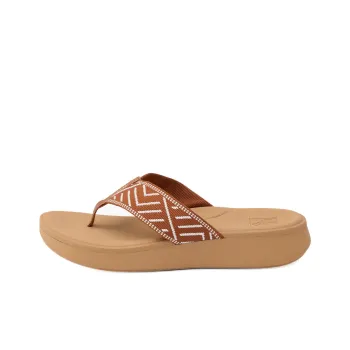 REEF Abrasion-Resistant Slip-Resistant Flip Flops Women's Brown