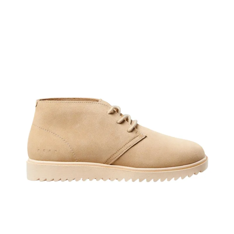 REEF Anti-Slip Wear-Resistant Mid-Top Casual Shoes Men Beige-1