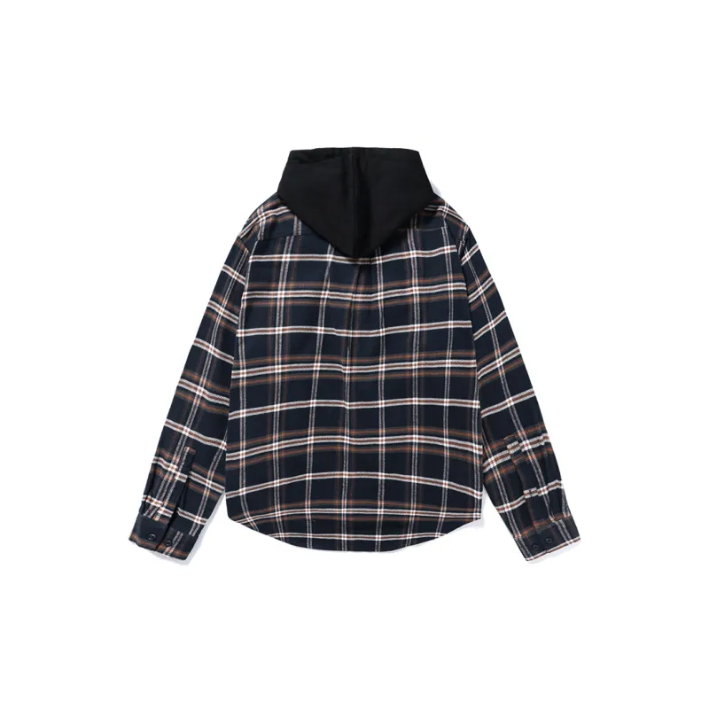 SANTASTIC Shirt Men Sapphire Blue Plaid-1