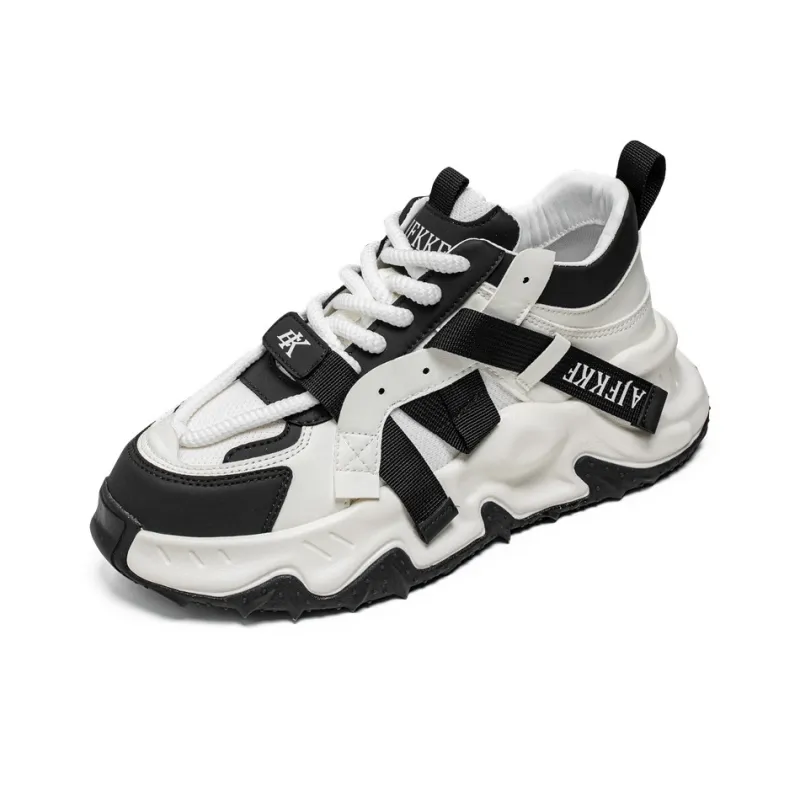 GNVA Slip-Resistant Low-Top Chunky Sneakers Men Box-9