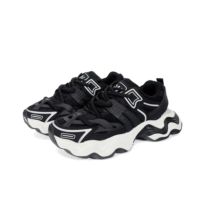 BUFFALO BOUND Anti-Slip And Wear-Resistant Breathable Low-Top Chunky Sneakers Men-6